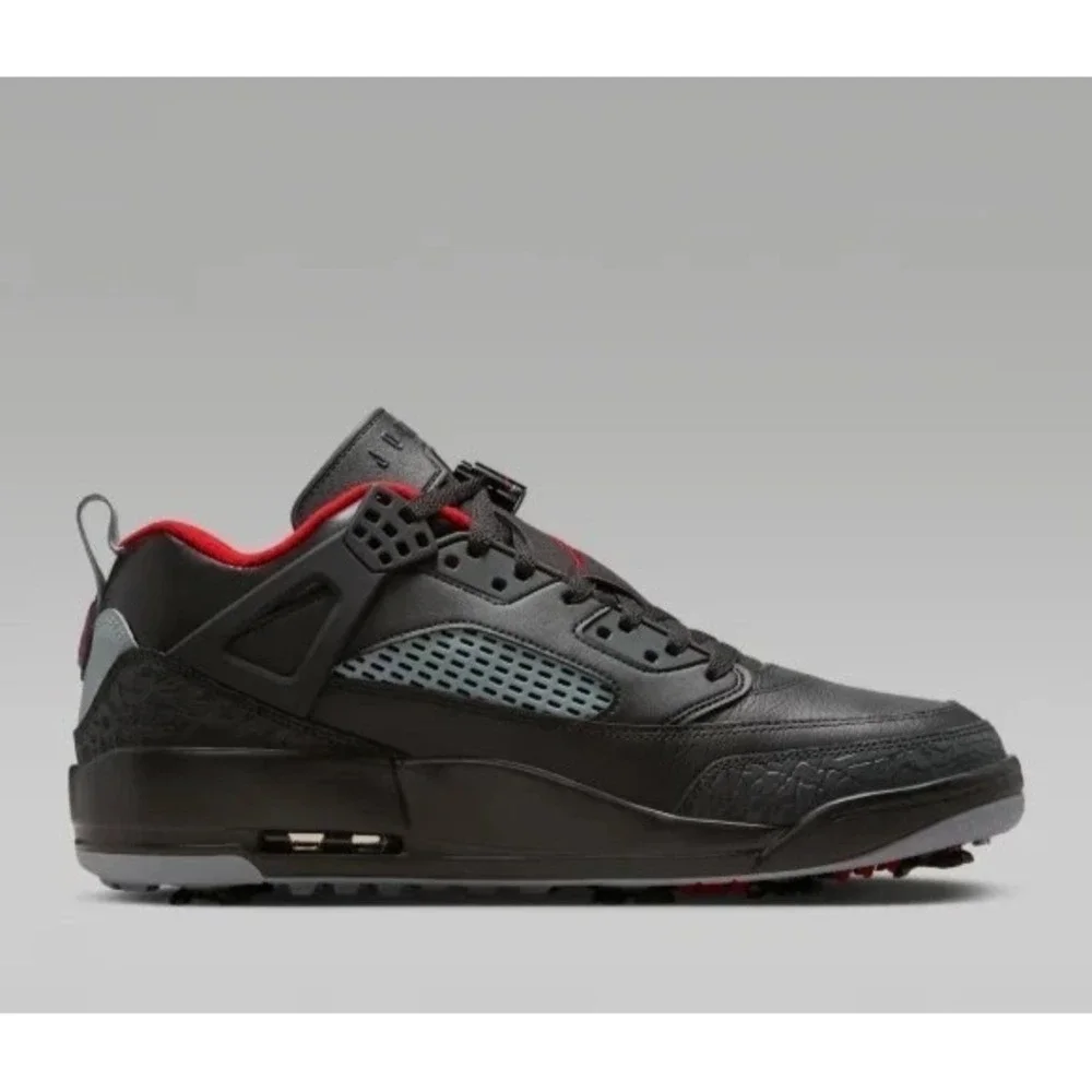 Nike Air Jordan Spizike Golf Mens Sz 10 Shoes Black/Varsity Red HQ4365-002 NEW